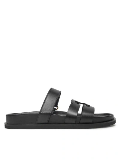 Tory Burch Ines Sport Slides In Nero