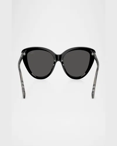 Burberry Woman Sunglass Be4457f In Black