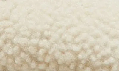 Stuart Weitzman Lennox Shearling Mary Jane Ballerina Flats In Natural.