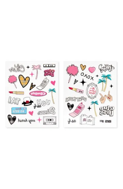 Inked By Dani X Clueless As If Temporary Tattoos In Multi