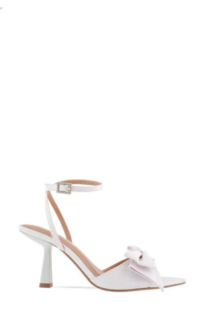 Bcbg Ilana Ankle Strap Sandal In Porcelain