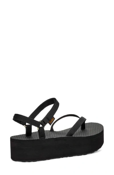 Teva Flatform Slim 1164630 Sandalsblack Ankle Strap Platform Zogg1366 In Black