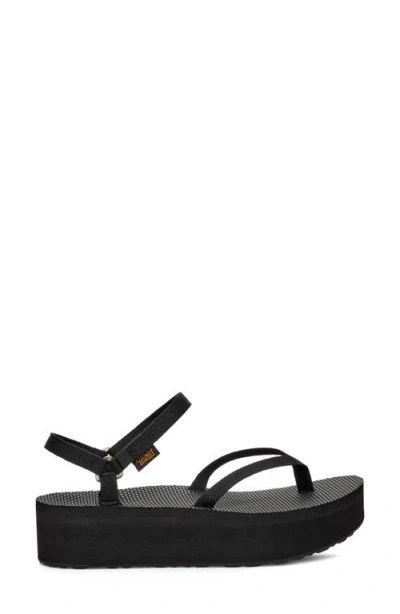 Teva Flatform Slim 1164630 Sandalsblack Ankle Strap Platform Zogg1366 In Black