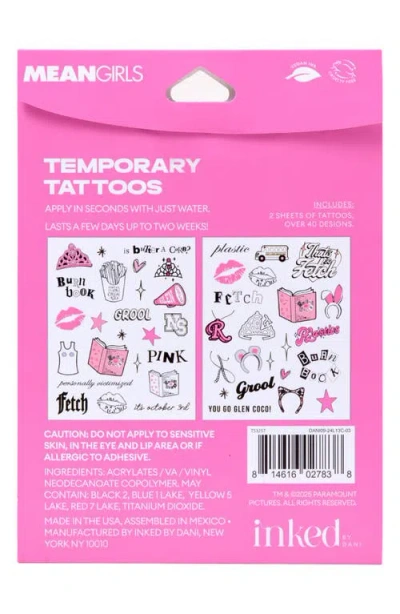 Inked By Dani Mean Girls Temporary Tattoos In Multi