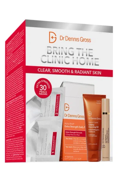 Dr Dennis Gross Skincare Bring The Clinic Home Alpha Beta Extra Strength Daily Peel Kit In No Color