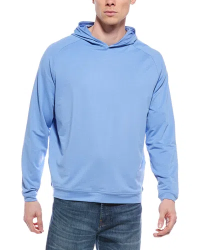 Peter Millar Wm Phoenix Open Pine Performance Hoodie In Blue