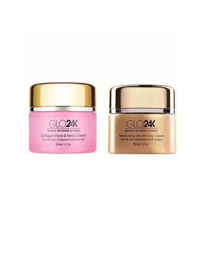 Glo24k Collagen Boosting & Firming Kit Collagen Face & Neck Set