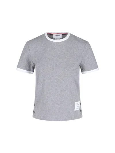Thom Browne T-shirt In Gray