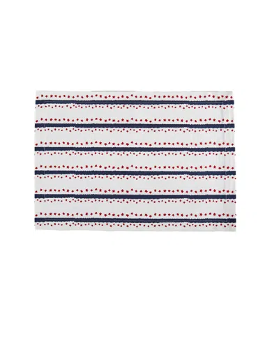 Tableau Mini Stars Placemats, Set Of 4 In Red,white,blue