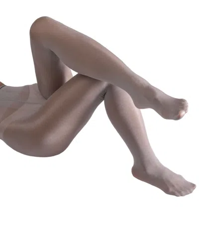 Lechery Women's Lustrous Shiny 1-pack 40 Denier Pantyhose In Grey