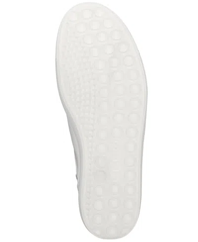 Ecco Soft 7 Sneaker In White,pure Silver
