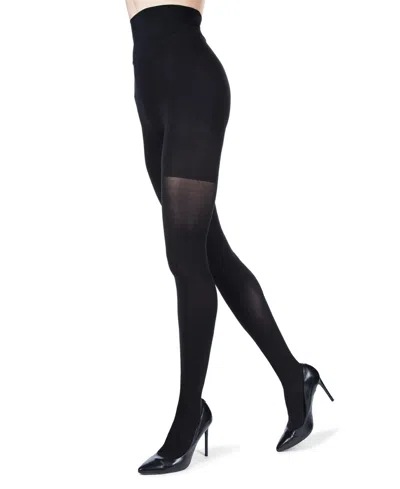 Memoi Women's Killer Figure Control Top Shaping Tights Mst-900 In Black