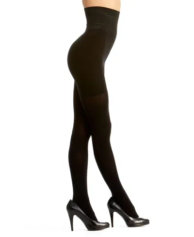 Memoi Women's Killer Figure Control Top Shaping Tights Mst-900 In Black