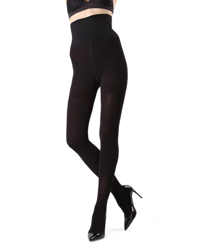 Memoi Women's Killer Figure Control Top Shaping Tights Mst-900 In Black