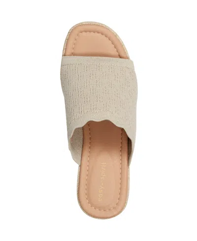 Easy Spirit Womens Samari Wedge Sandals In Neutral