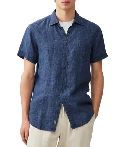 Rodd & Gunn Palm Beach Sports Fit Shirt In Blue