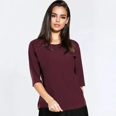 Calypsa Margaux Swim Top In Brown