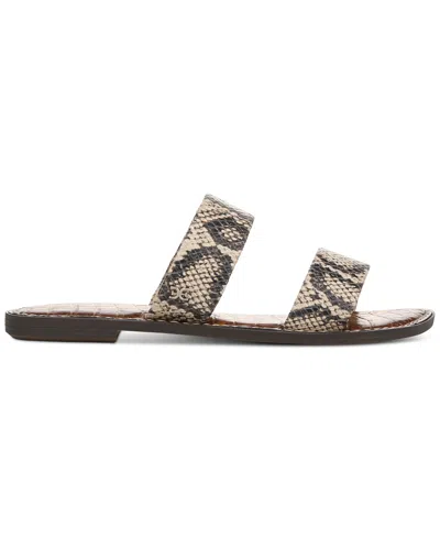 Sam Edelman Gala Slide Sandal In Roccia Leather