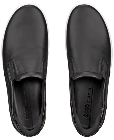 Ecco Women's Soft 7 Easy Slip-on Sneakers In Black