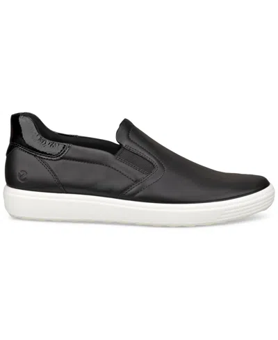 Ecco Women's Soft 7 Easy Slip-on Sneakers In Black