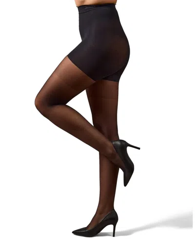 Memoi Women's Bodysmoothers Super Shaper Sheers Mm-293 In Black