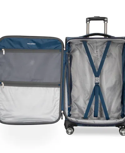 Ricardo Avalon Softside 24" Check-in Spinner Suitcase In Serengeti Night