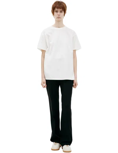 The Row Isha Oversize Cotton Jersey T-shirt In White