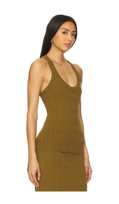 A.l.c Iris Sleeveless Top In Hazel In Olive