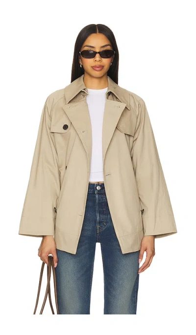 Rails Lucien Trench Coat In Beige