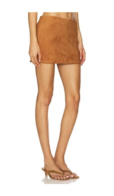 Superdown Delphi Skirt In Tan