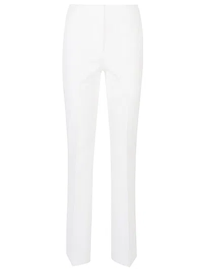 Via Masini 80 Cotton Trousers In White
