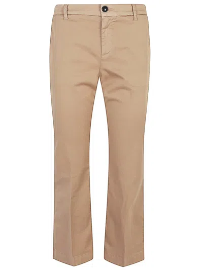 I Love My Pants Bella Cotton Trousers In Beige