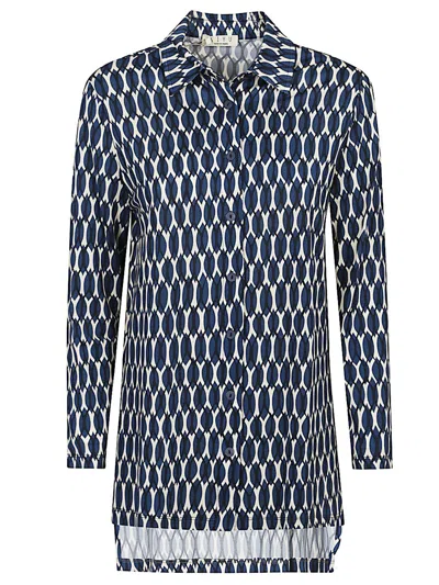 Siyu Printed Shirt In Blue