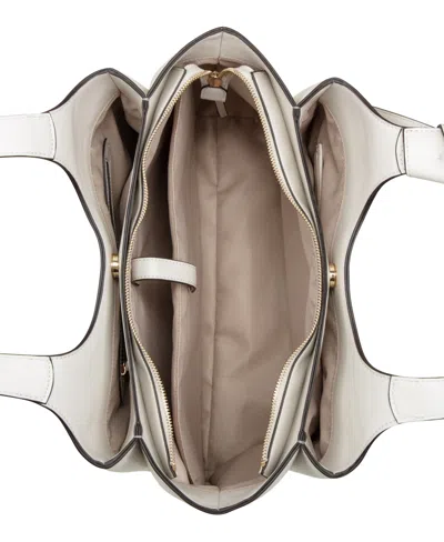 Nine West Lyra Large Laptop Tote Bag In Milk