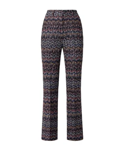 Missoni Serrated Casual Pants In Multi-color