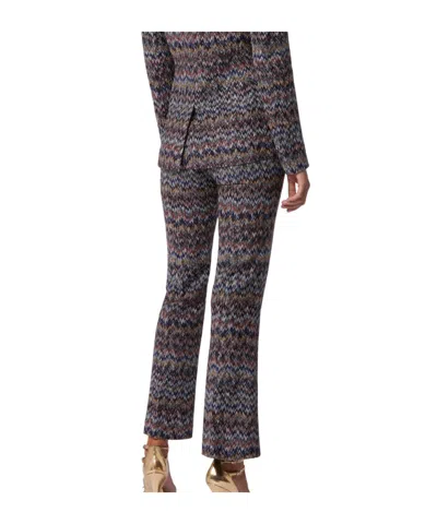 Missoni Serrated Casual Pants In Multi-color