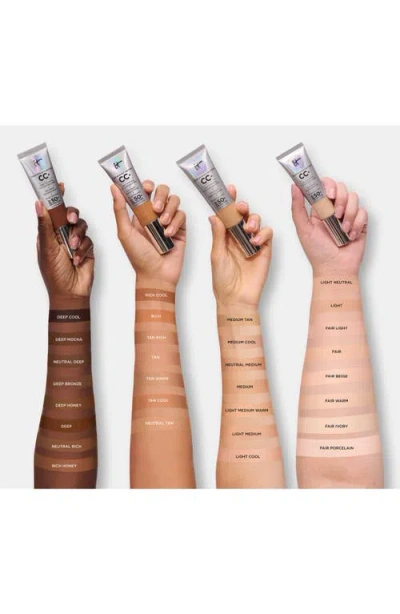 It Cosmetics Cc+ Color Correcting Full Coverage Cream Spf 50+ In Fair Beige