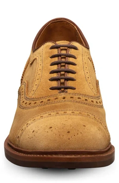 Allen Edmonds Strandmok Wingtip Oxford In Wheat