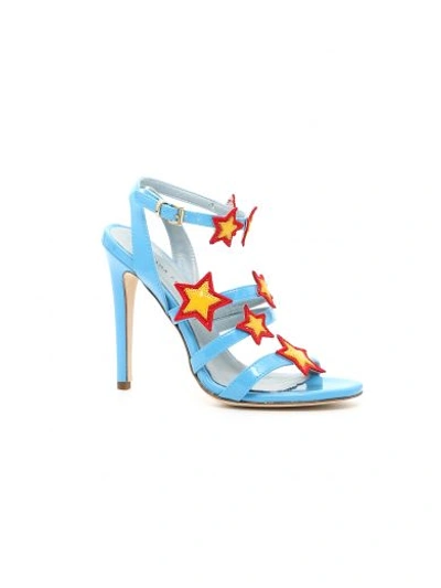 Shop Chiara Ferragni Sandals In Celeste|celeste