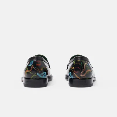 Scarosso Snakes Storm For Her Loafers In Black