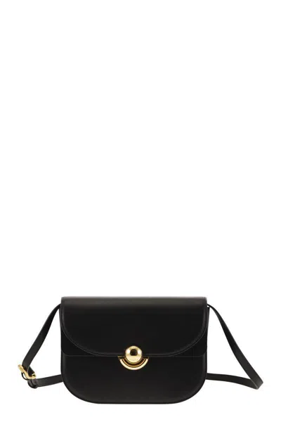 Furla Sfera S Crossbody Round In Black