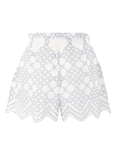 Raquel Diniz Sangallo Lace Shorts In Multicolor
