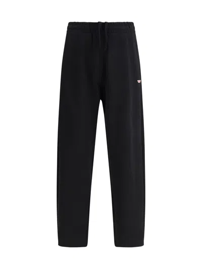 Diesel P-marky-d Jogger Sweatpants Drawstring In Black
