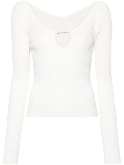 Jacquemus Sweater In White