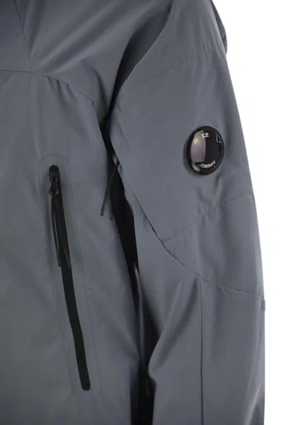 C.p. Company Cp Company Hooded Jacket Made Of Pro Tek In Grey