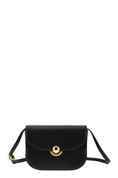 Furla Sfera Small Crossbody Round Bag In Black