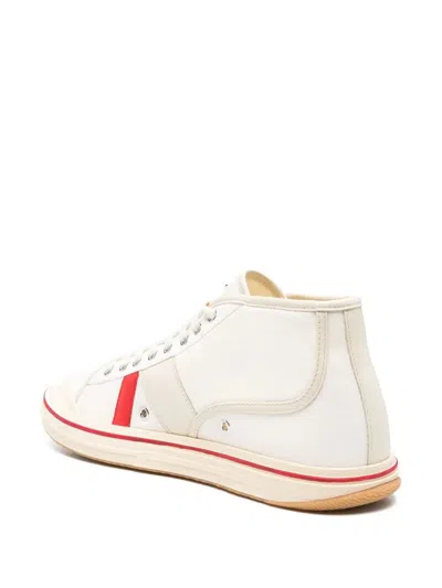 Bottega Veneta Men's Eliot Mid-top Sneakers In Neutral
