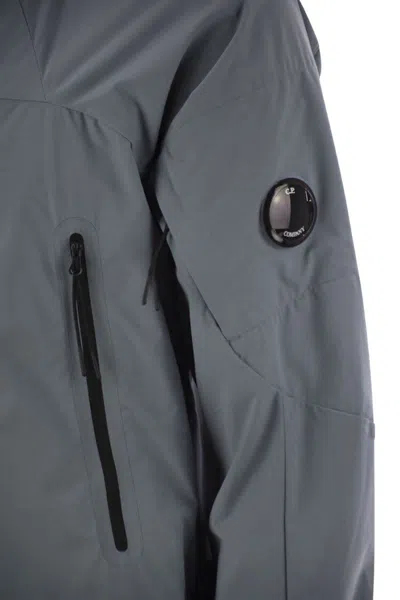C.p. Company Cp Company Hooded Jacket Made Of Pro Tek In Grey