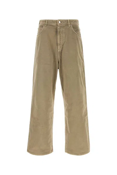 1989 Studio Army Green Denim Chicago Jeans In Brown