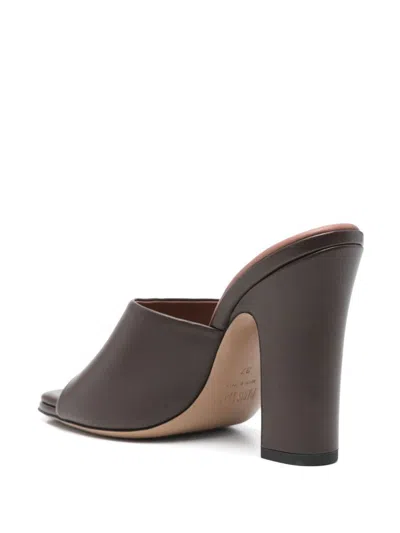 Paris Texas 100mm Ava Mules In Black
